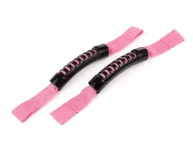 Rugged Ridge Grab Handle, Seat Mounted, Pink; Jeep Wrangler JK 2007-2018
