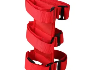 Rugged Ridge Red Sport Bar Mounted Fire Extinguisher Holder Jeep Wranger | CJ 1955-2019