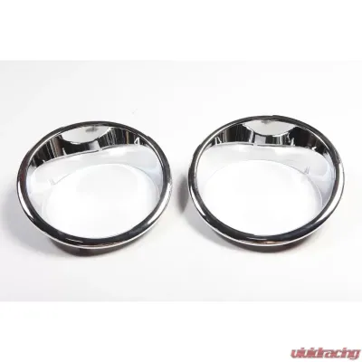 Rugged Ridge Headlight Bezel Kit, Chrome; Jeep Wrangler JK 2007-2018 - 13311.20