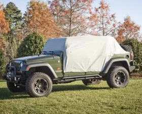 Rugged Ridge Weather-Lite Cab Cover; 07-21 Jeep Wrangler JK/JL, 4 Door Jeep Wrangler 2007-2020