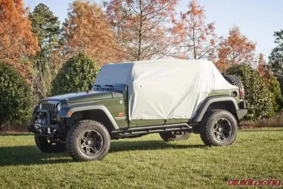 Rugged Ridge Weather-Lite Cab Cover; 07-21 Jeep Wrangler JK/JL, 4 Door Jeep Wrangler 2007-2020 - 13318.10