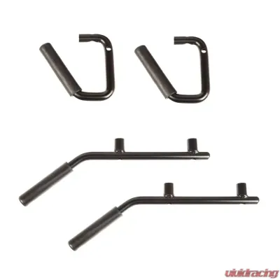 Rugged Ridge Metal Grab Handles, Steel, F/R Set, 07-18 Wrangler JK Jeep Wrangler 2007-2018 - 13505.40