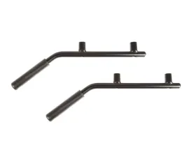 Rugged Ridge Metal Grab Handles, Steel, Rear Pair, 07-18 Wrangler JK Jeep Wrangler 2007-2018