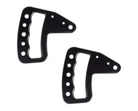 Rugged Ridge Metal Grab Handles, Aluminum, Front Pair, 07-18 Wrangler JK Jeep Wrangler 2007-2018