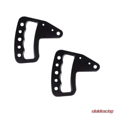 Rugged Ridge Metal Grab Handles, Aluminum, Front Pair, 07-18 Wrangler JK Jeep Wrangler 2007-2018 - 13505.51
