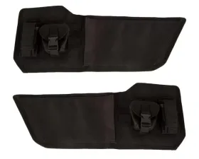 Rugged Ridge Storage Panel, Door Mounted, Pouches; 11-18 Jeep Wrangler JK/JKU Jeep Wrangler 2011-2018
