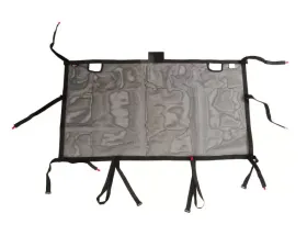 Rugged Ridge Eclipse Sun Shade, Front, Black; 18-20 Wrangler (4Dr) / 2020 Gladiator Jeep