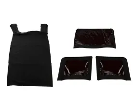 Rugged Ridge Montana Soft Top, Black Diamond; 07-09 Jeep Wrangler JKU, 4 Door Jeep Wrangler 2007-2009