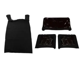 Rugged Ridge Montana Soft Top, Black Diamond; 10-18 Jeep Wrangler JKU, 4 Door Jeep Wrangler 2010-2018