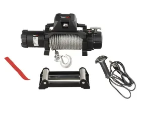 Rugged Ridge Trekker Winch, 12,500 LBS, Cable, IP68 Waterproof, Wired Remote