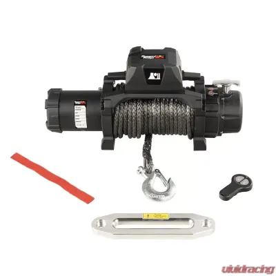 Rugged Ridge Trekker Winch, 12,500 LBS, Synthetic Rope, IP68 Waterproof, Wireless - 15100.25