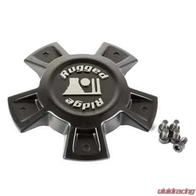 Rugged Ridge Trail Runner Classic Wheel Center Cap; 07-21 Wrangler JK/JL/JT Jeep Wrangler 2007-2020 - 15500.90
