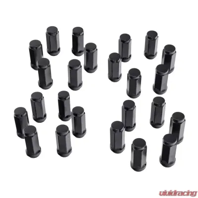 Rugged Ridge Wheel Lug Nut, Set of 24, Black, M14-1.5 - 16715.32