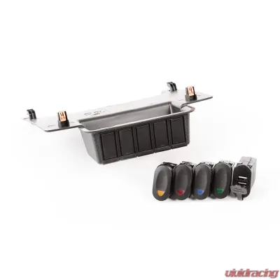Rugged Ridge Switch Panel Kit, Lower; 11-18 Jeep Wrangler JK/JKU Jeep Wrangler 2007-2018 - 17235.84
