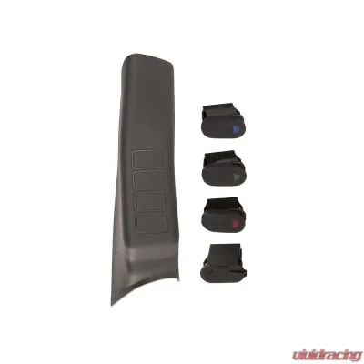 Rugged Ridge Switch Pod Kit, A-Pillar, 3 Switch, USB, Right, 07-10 Wrangler JK/JKU Jeep Wrangler 2007-2010 - 17235.94