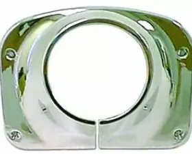 Rugged Ridge Steering Column Cover, Chrome; 76-86 Jeep CJ Jeep