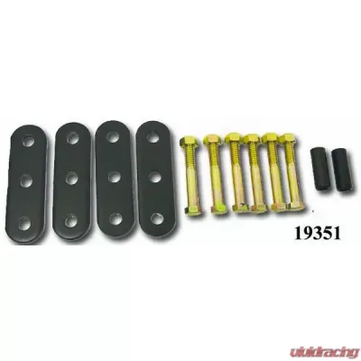 Rugged Ridge Suspension Leaf Spring Shackle Kit, Heavy Duty; 55-75 Jeep CJ Jeep - 18265.01