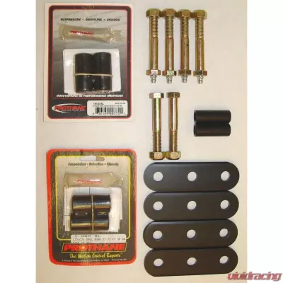 Rugged Ridge Suspension Leaf Spring Shackle Kit, HD, Greaseable; 55-75 Jeep CJ Jeep - 18265.03