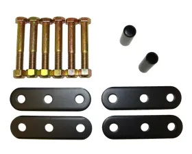 Rugged Ridge Suspension Leaf Spring Shackle Kit, Front, HD; 76-86 Jeep CJ Jeep