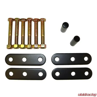 Rugged Ridge Suspension Leaf Spring Shackle Kit, Front, HD; 76-86 Jeep CJ Jeep - 18265.05