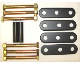 Rugged Ridge Suspension Leaf Spring Shackle Kit, Rear, HD; 76-86 Jeep CJ Jeep