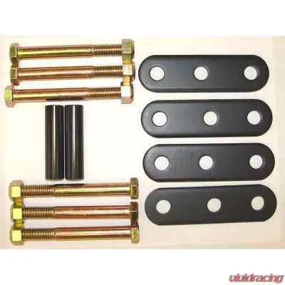 Rugged Ridge Suspension Leaf Spring Shackle Kit, Rear, HD; 76-86 Jeep CJ Jeep - 18265.09