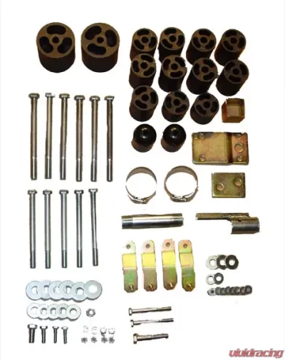 Rugged Ridge Suspension Body Lift Kit, 3 Inch; Jeep Wrangler TJ 1997-2006 - 18303.10