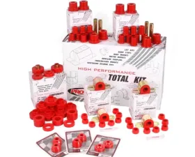 Rugged Ridge This red polyurethane bushing kit from Prothane fits 76-79 Jeep CJ5 and CJ7. Jeep 1976-1979