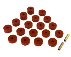Bushing Set Body Mount 1974-1975 CJ by Rugged Ridge Jeep 1974-1975