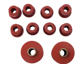 Bushing Set, Front Spring, 1976-1986 CJ by Rugged Ridge Jeep