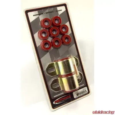 Rugged Ridge Suspension Stabilizer Bar Bushing Kit, Front, Red, 15/16 In; 76-86 CJ Jeep - 18367.01