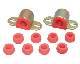 Rugged Ridge Suspension Stabilizer Bar Bushing Kit, Front, Red, 7/8 Inch; 76-86 CJ Jeep