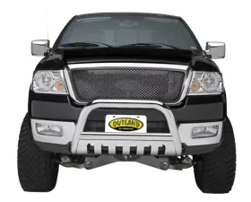 Rugged Ridge This black powder coated license plate bracket fits all 3 inch bull bars.