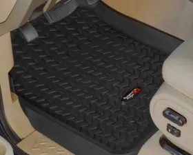 Rugged Ridge All Terrain Floor Liner, Front Pair, Black; 04-08 F-150/Mark LT