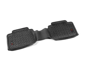 Rugged Ridge All Terrain Floor Liner, Rear, Black; 05-18 Toyota Tacoma Toyota Tacoma 2005-2015