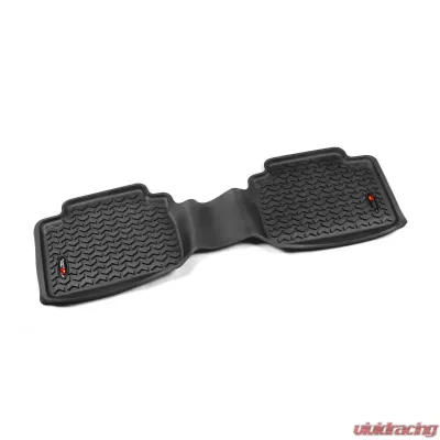 Rugged Ridge All Terrain Floor Liner, Rear, Black; 05-18 Toyota Tacoma Toyota Tacoma 2005-2015 - 82954.10