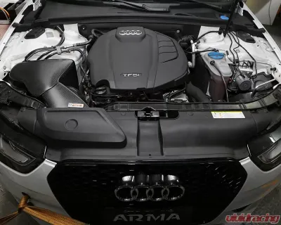 ARMASpeed Hyper Flow Carbon Fiber Intake Kit Audi A4 B8 09-15 - ARMAADA4B8-A