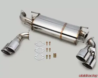 Tom's Racing Quad Tipped Stainless Steel Exhaust System Toyota GT-86 13-16 - 17400-TZN61