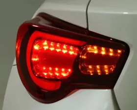 Tom's Racing Red LED Tail Light Set Scion FRS 13-16