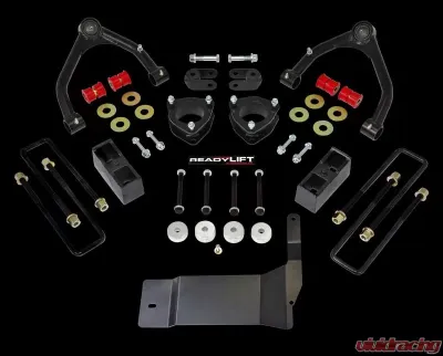 ReadyLift 4'' SST Lift Kit - Alum or Stamped Steel UCA - 69-3414