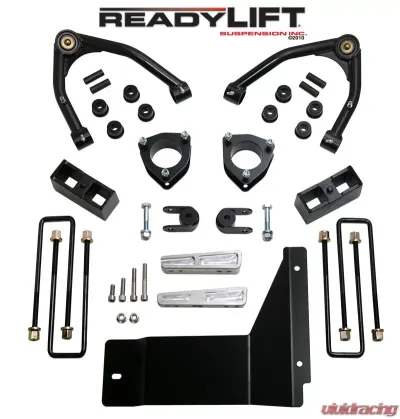 ReadyLift 4'' Front w/ 1.75'' Rear SST Lift Kit - Cast Steel UCA - 69-3485