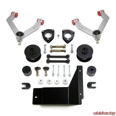 ReadyLift 4''F w/3.0''R SST Lift Kit-Alum/Stamp Steel UCAs - 69-3496