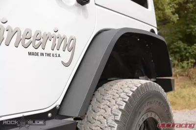 Rock-Slide Engineering JK Rear Fender Flares/Full Length Jeep Wrangler 2007-2018 - AC-FF-100-R-JKA