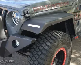 Rock Slide Engineering Front Fender Flares OEM LED Light Package Jeep Wrangler JL 2018-2020