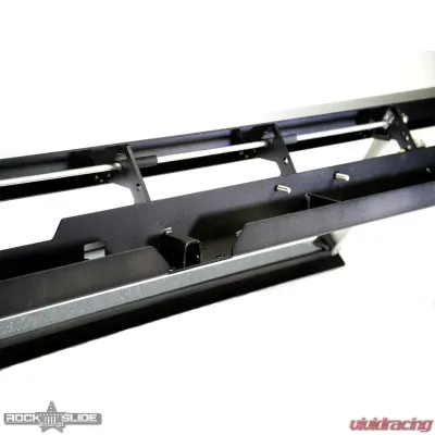 Rock Slide Engineering Step-Slider Skid Plate Kit Jeep Wrangler JK 4 Door 2007-2018 - AX-SS-SP-JK4