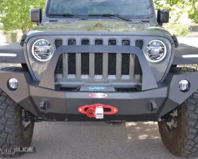 Rock Slide Engineering Full Rigid Series Front Bumper w/ Winch Plate Jeep Wrangler JL | Gladiator 2018-2020