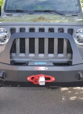 Rock Slide Engineering Full Rigid Series Front Bumper w/ Winch Plate Jeep Wrangler JL | Gladiator 2018-2020                                     - FB-F-100-JL - Image 2