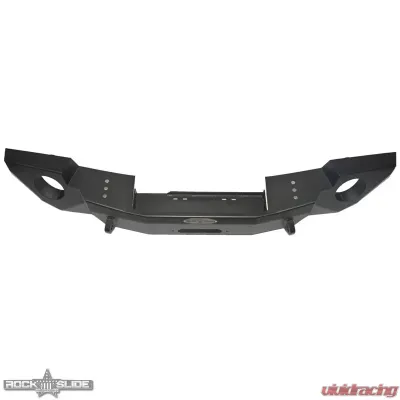 Rock-Slide Engineering RIGID FULL FRONT BUMPER / NO BULLBAR / WITH WINCH PLATE Jeep Wrangler 2007-2018 - FB-F-101-JK