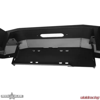 Rock-Slide Engineering RIGID FULL FRONT BUMPER / NO BULLBAR / WITH WINCH PLATE Jeep Wrangler 2007-2018 - FB-F-101-JK