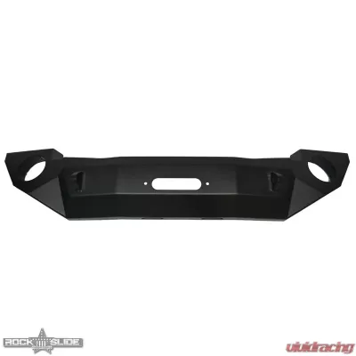 Rock-Slide Engineering RIGID FULL FRONT BUMPER / NO BULLBAR / WITH WINCH PLATE Jeep Wrangler 2007-2018 - FB-F-101-JK
